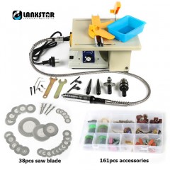 Multifunction Woodworking Desktop Grinder Genuine Brass Wires Motor Fourth Generation Bench Saw图1