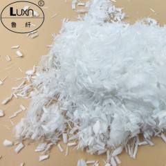 Pet Polyester Staple Fiber Asphalt Concrete Fiber for Building Material/Pet Fiber图1