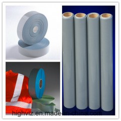 Silver Reflective Heat Transfer Film  Pes for High Visibility Clothing图1