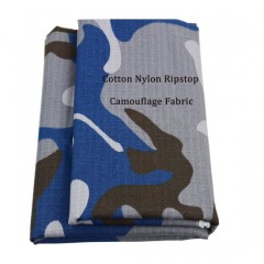 Wholesale Customized Nylon Cotton Military Camflouflage Ripstop Printing Fabric for Training Garment图1