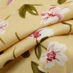 Fashion Textile 100 Cotton Woven Poplin Muslin Digital Printing Shirt Uniform Garment Fabrics for Ho图1