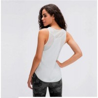 Softly Women's Sleeveless Flowy Loose Fit Racerback Yoga Workout Tank Top 204912