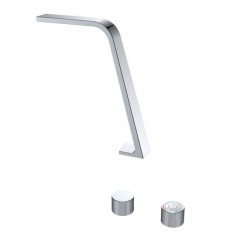 High Quality Brass Tap Split Sink Sanitary Ware Bathroom Latest New Design Faucet Basin Mixer (ZF-20图1