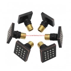 Bathroom Brass Shower Body Jet Shower Sprayer图1