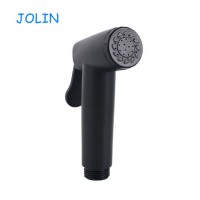 Bathroom Accessories Sanitary Wares Fittings Water Taps Spray Gun for Toilet Bathroom Blac