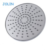 Economic Rain Shower Head Overhead 8 Inch Round ABS Chrome Ultra Thin