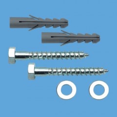 Zinc-Plated Carbon Steel Wc Fixing Set图1