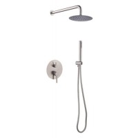 Hot and Cold Wall Mounted Concealed Shower Mixer Faucet Set Bathroom Waterfall Faucet