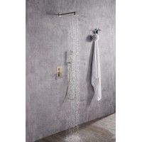 in-Wall Rainfall Cupc 304 Stainless Steel Hot and Cold Water Two Function Bath Shower Set Mixer in B