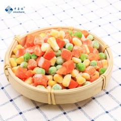 Sinocharm Brc a Approved Mixed Veggies Green Pea Corn Kernels Recipe Frozen Mixed Vegetables图1