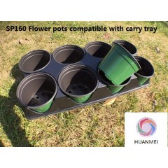 Round Plastic Flower Plant Nursery Pot for Horticulture Gardening Design图1