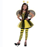 Child Totally Bumble Bee Transformers Costume