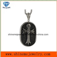 Cross Croisman Necklace Pendant Titanum Steel Pendant Jewelry Wholesale (SPT6278)