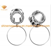 High Quality Stainless Steel Piercing Earring Expansion Popular Body Jewelry Ear Flesh Tunnel Wholes