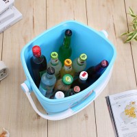 Plastic Stackable Storage Stool Multi-Function Storage Bucket