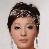 2020 New Korean Hair Wedding Accessories Pearl Branch