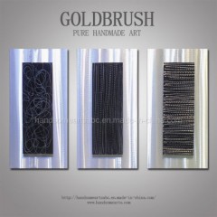 Modern Abstract 3-Piece Metal Wall Accent Craft  Sensory Overload图1