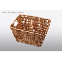 Laundry Basket Wicker Large with Cover Rattan Woven Rattan Storage Basket图1