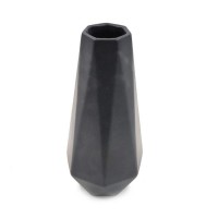 Wholesale Home Decor Ceramic Mini Black Planter Pot Flowerpot