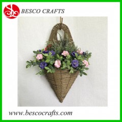 30x16X56cm Artificial Garden Decoration Hanging Wall Basket图1