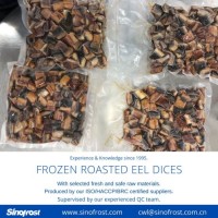 Frozen Roasted Eel Dices  Unagi Kabayaki Dices  Frozen Broiled Eel Dices  Anguilla Anguilla/Anguilla