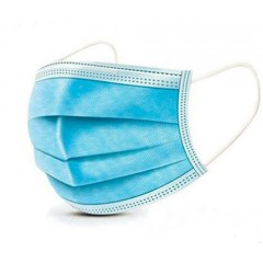 Hot Sale Blue Color Disposable Face Masks for Adults and Kids图1