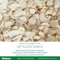 IQF Garlic Slices  Frozen Garlic Slicess  Frozen Sliced Garlics  IQF Sliced White Garlics  IQF Garli