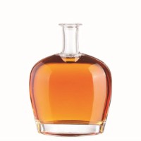 All Shape and Capacity Available Free Sample Glass Wine Bottle Liquor Bottle Round Type Glass Brandy