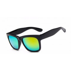 Polarized Sunglasses for Men and Women Black Frame Sun Glasses Mirror Lens Esg12955图1