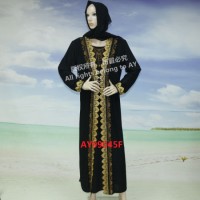 Popular Summer High Ice Silk African Muslim Long Abaya