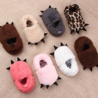 0-18m Infant Baby Girl Winter Fur Warm Shoes