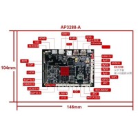 Smart Open Source Code Arm Board Rk3288 for 10.1 Inch Tablet PC