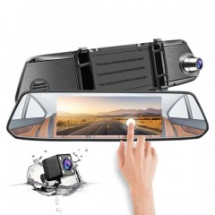 HD 1080P 7" Touch Screen Car DVR Front and Rear Camera图1