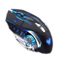 Latest Rechargeable USB Optical Gaming Computer Mouse Specifications for Laptop