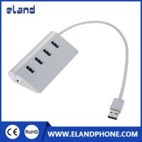 Aluminum High Speed Mini 4 Port USB 3.0 Hub