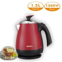 Detachable Lid Stainless Steel Plus Plastic out Body Electric Kettle Kitchen Products