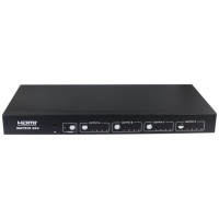 4X4 HDMI to Coaxial Matrix Switcher 100m 1080P