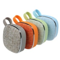 Mini Fabric Bluetooth Audio Speaker Support OEM Logo TF Card FM Stereo Portable Wireless Bluetooth S