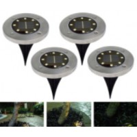 Stainless Steel Waterproof Solar Powered Outdoor LED