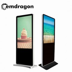 Floor Standing 43 Inch Digital Signage Kiosk Entertainment Ad Player LED Curtain Video Wall LCD Digi图1