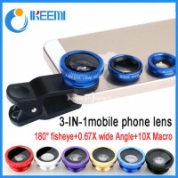 2016 New Product Fish Eye Lens Cell Phone Lens