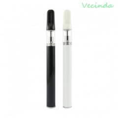 Vecinda Best Selling Wholesale 0.5ml Ceramic Glass Tank 1 Gram Cbd Oil Disposable Vape Pen图1