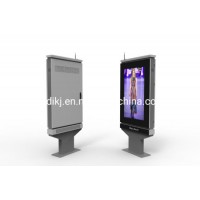 55 Inch Outdoor Floor Standing LCD Screen TFT Digital Signage LCD Standing Mall Advertising