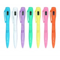 Multi Function Digital Electronic Watch Push Pen