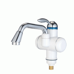 Electric Instant Hot Tap Water Faucet/Stainless Steel Kitchen Water Heating Faucet (QY-HWF002)图1