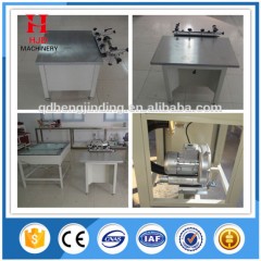 Stainless Steel Manual Suction Screen Printer for Fabric and Garment图1