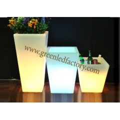 Modern Iit up LED Flower Pot图1