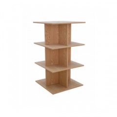 Four Layers Four Way Stand Wooden Shelf Multiple Sizes Are Available图1