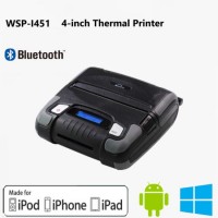 110mm Portable Pocket Thermal Receipt Printer with Ios Bluetooth