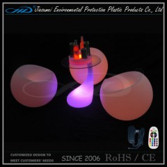 Rotational Moulding Plastic Bar Chair LED Furniture图1